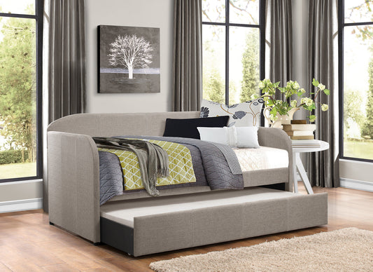 Roland Gray Daybed with Trundle - SET | 4950GY-A | 4950GY-B - Luna Furniture - Dallas Store