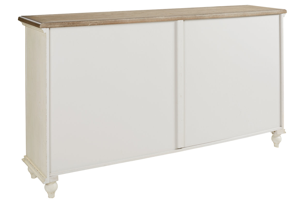 Roranville Antique White Accent Cabinet - A4000268 - Luna Furniture - Dallas Store