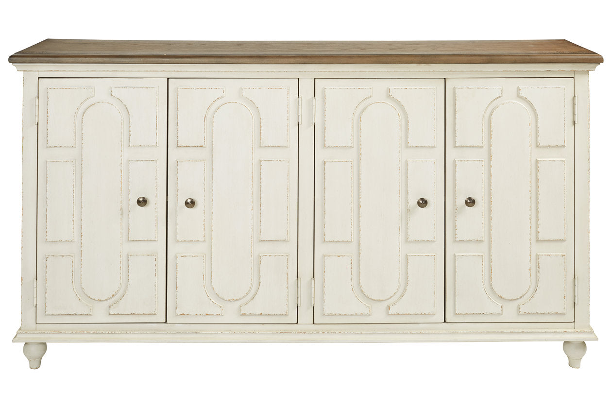 Roranville Antique White Accent Cabinet - A4000268 - Luna Furniture - Dallas Store