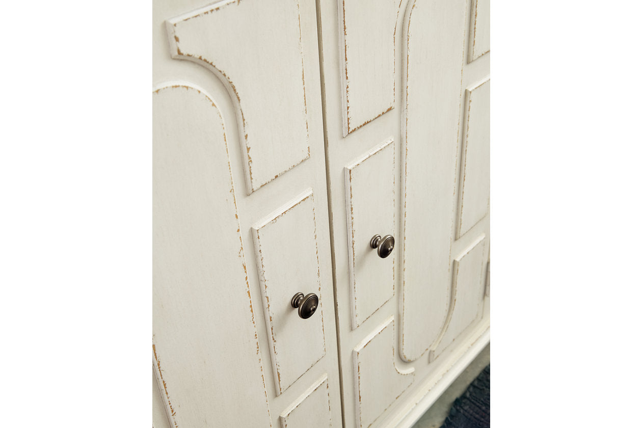 Roranville Antique White Accent Cabinet - A4000268 - Luna Furniture - Dallas Store