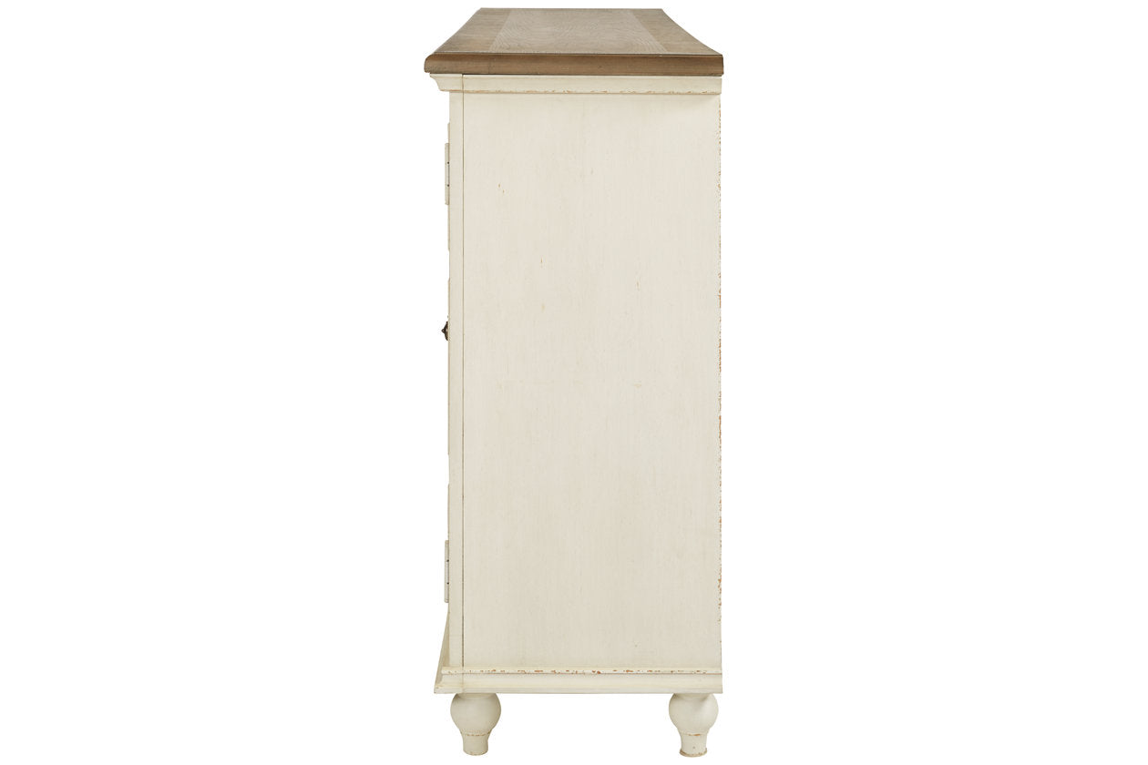 Roranville Antique White Accent Cabinet - A4000268 - Luna Furniture - Dallas Store