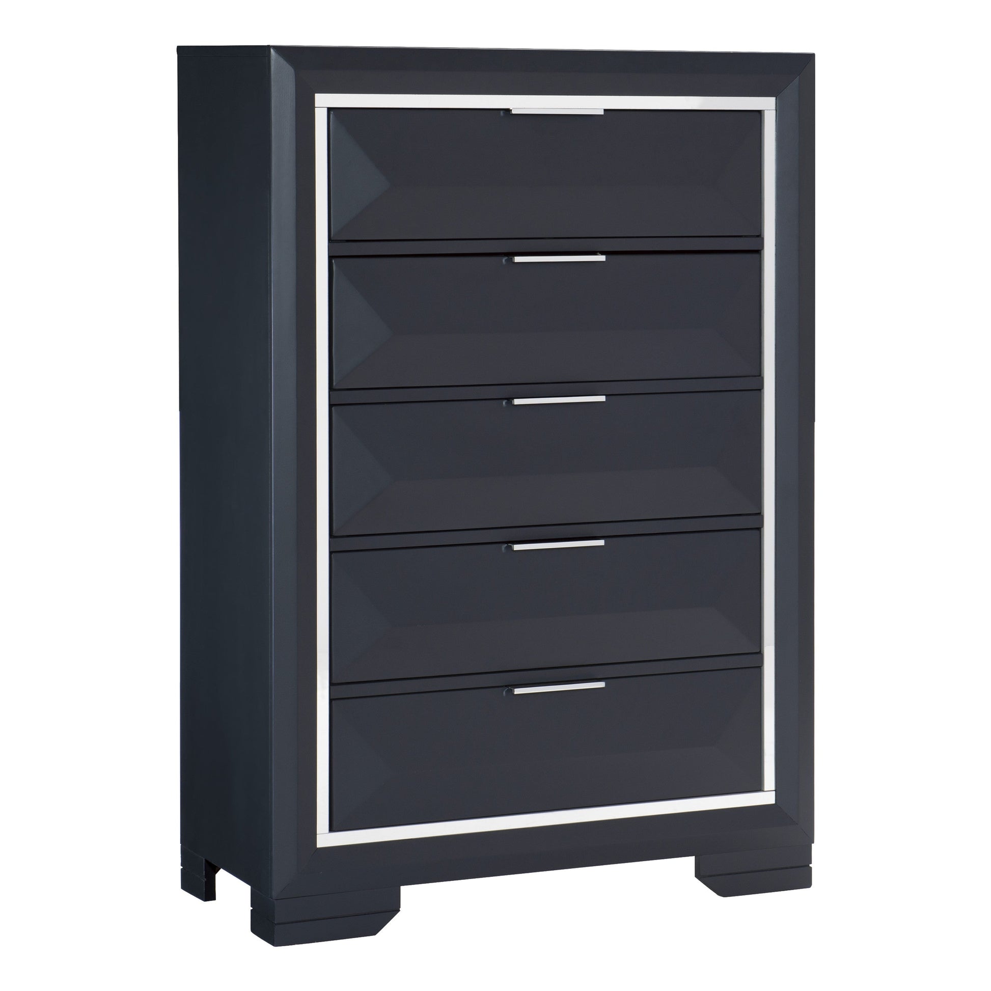 Rosemont Midnight Blue Chest - 1553-9 - Luna Furniture - Dallas Store