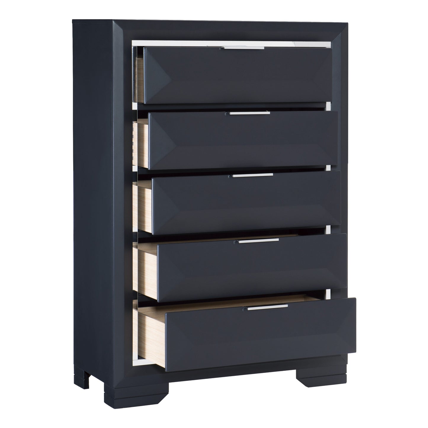 Rosemont Midnight Blue Chest - 1553-9 - Luna Furniture - Dallas Store