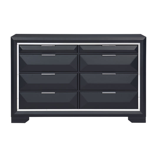 Rosemont Midnight Blue Dresser - 1553-5 - Luna Furniture - Dallas Store