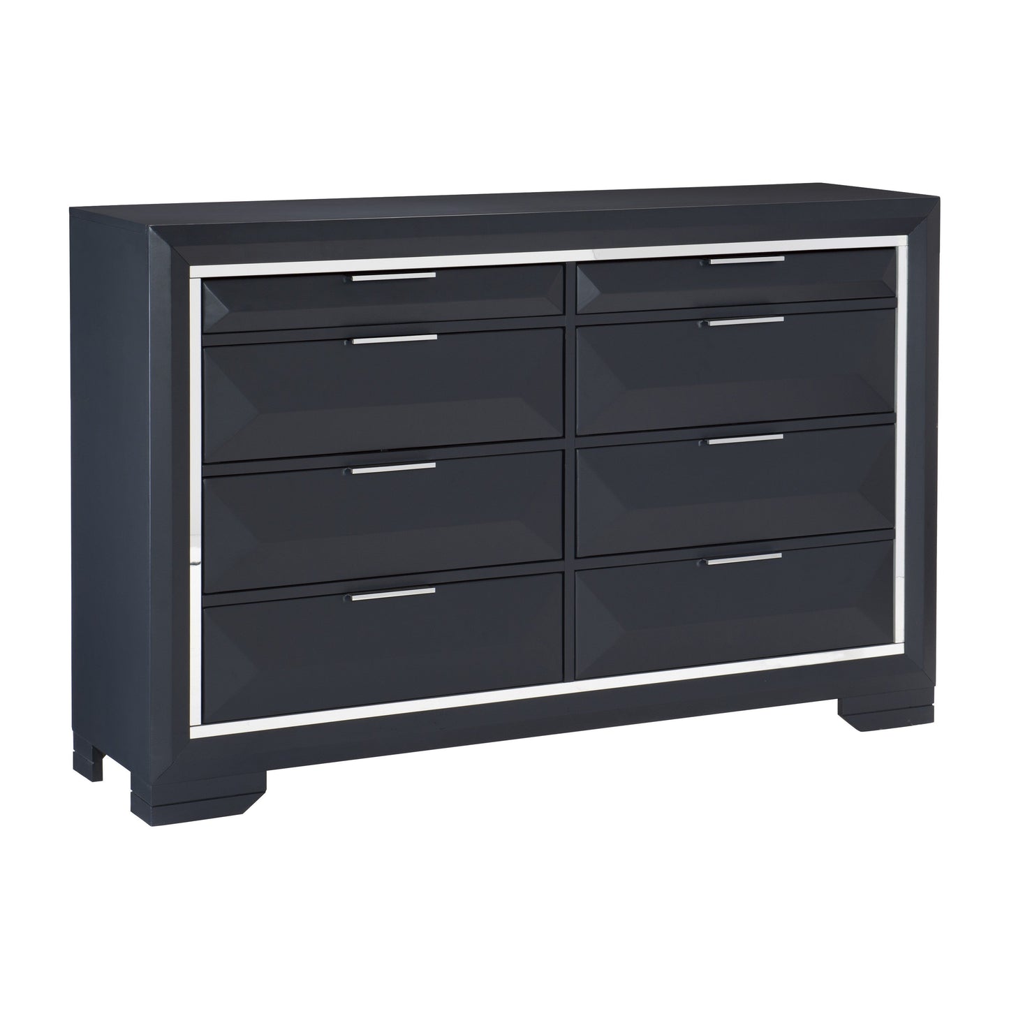 Rosemont Midnight Blue Dresser - 1553-5 - Luna Furniture - Dallas Store