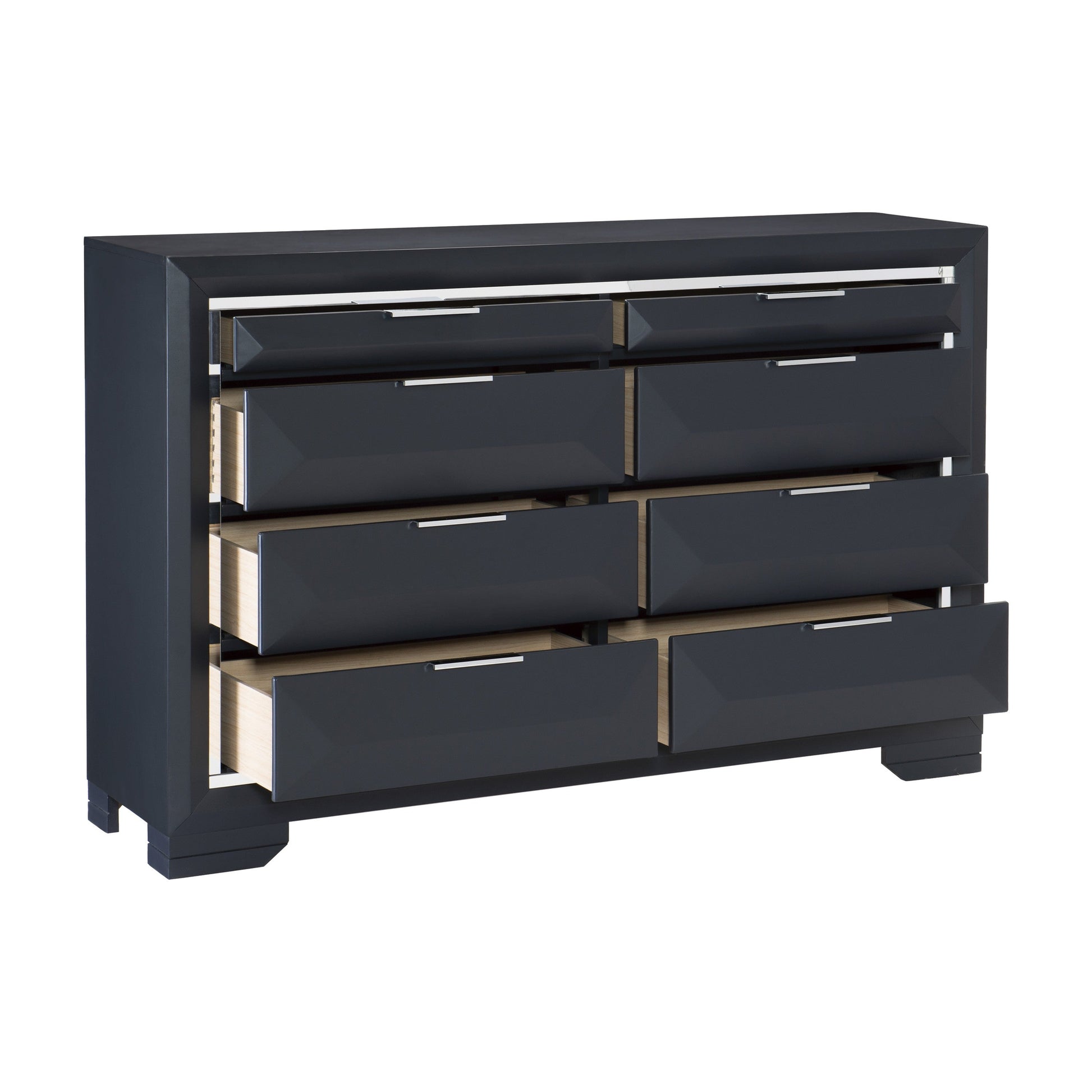 Rosemont Midnight Blue Dresser - 1553-5 - Luna Furniture - Dallas Store