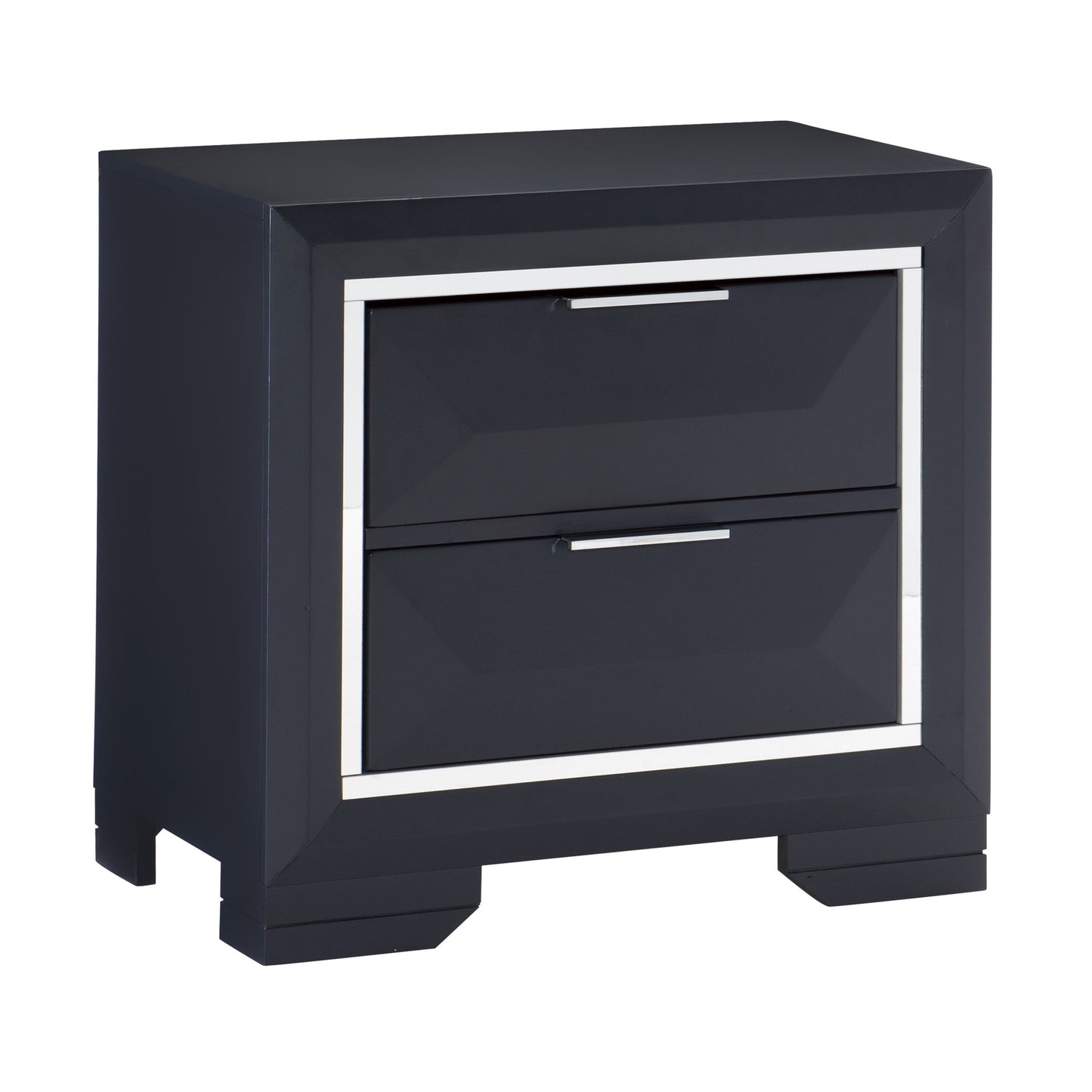 Rosemont Midnight Blue Night Stand - 1553-4 - Luna Furniture - Dallas Store