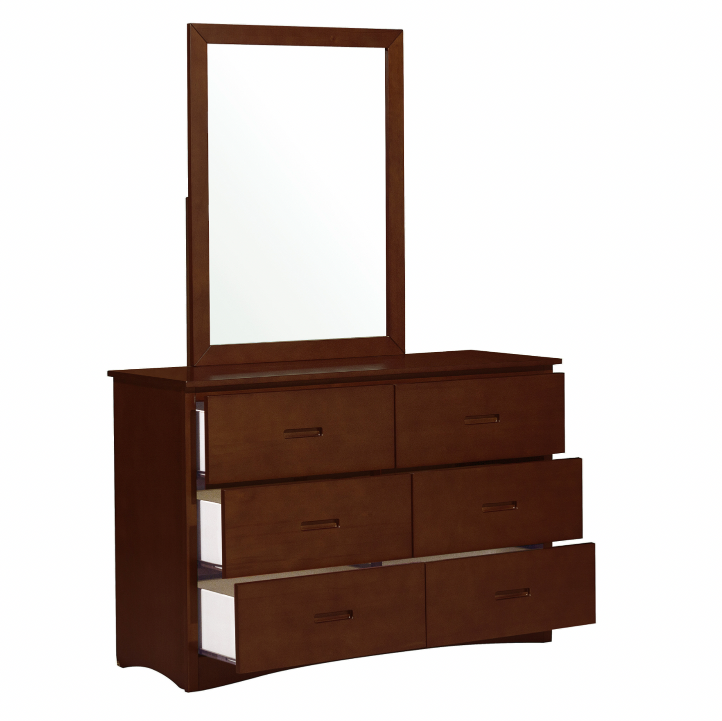 Rowe Dark Cherry Dresser - B2013DC-5 - Luna Furniture - Dallas Store