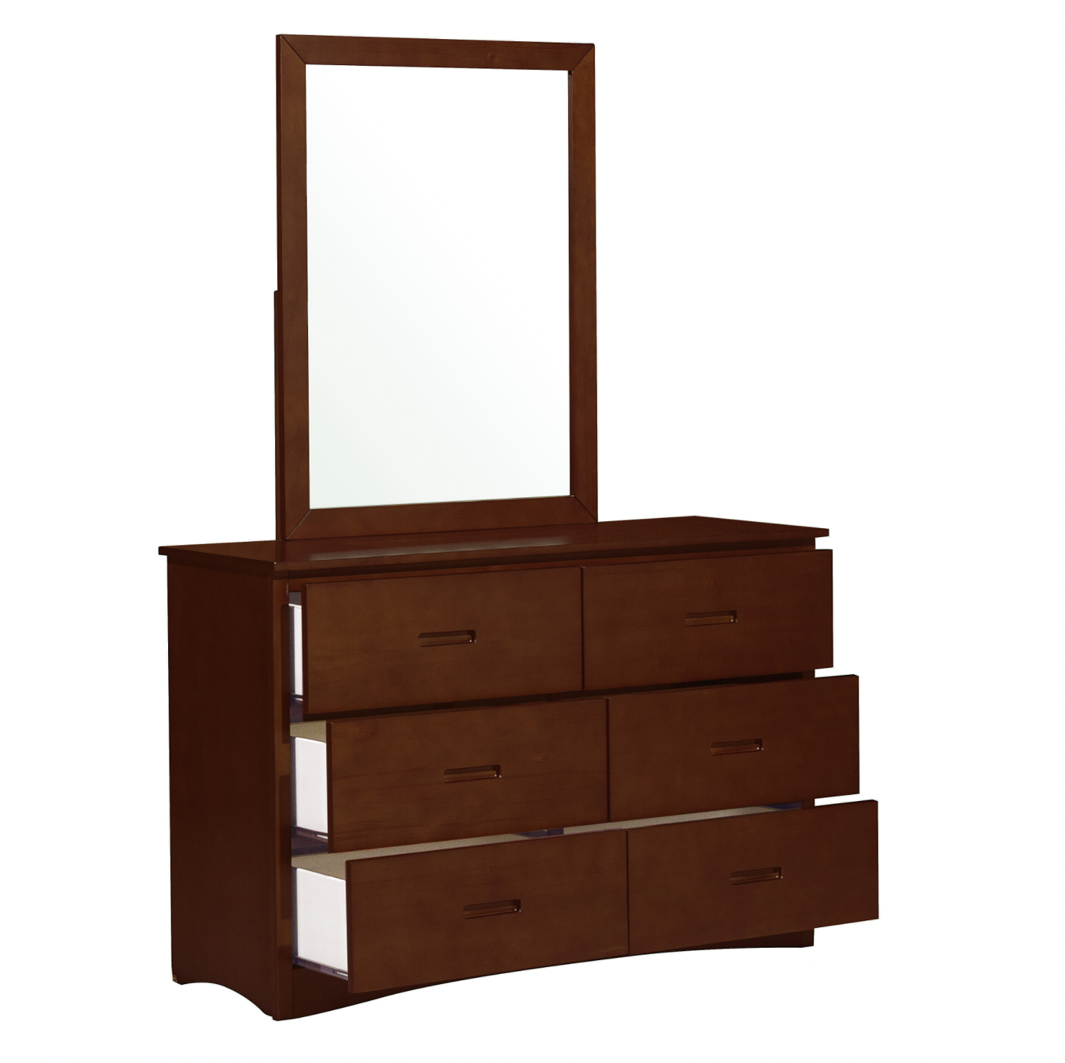 Rowe Dark Cherry Dresser - B2013DC-5 - Luna Furniture - Dallas Store