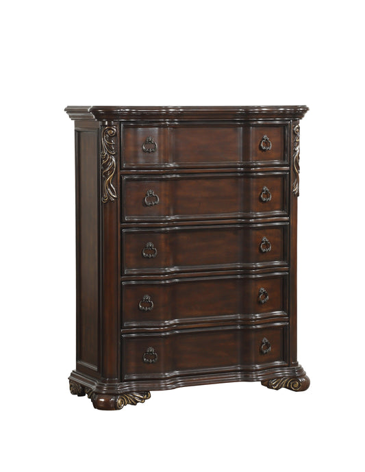 Royal Highlands Rich Cherry Chest - 1603-9 - Luna Furniture - Dallas Store