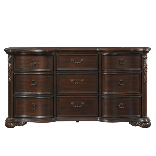 Royal Highlands Rich Cherry Dresser - 1603-5 - Luna Furniture - Dallas Store