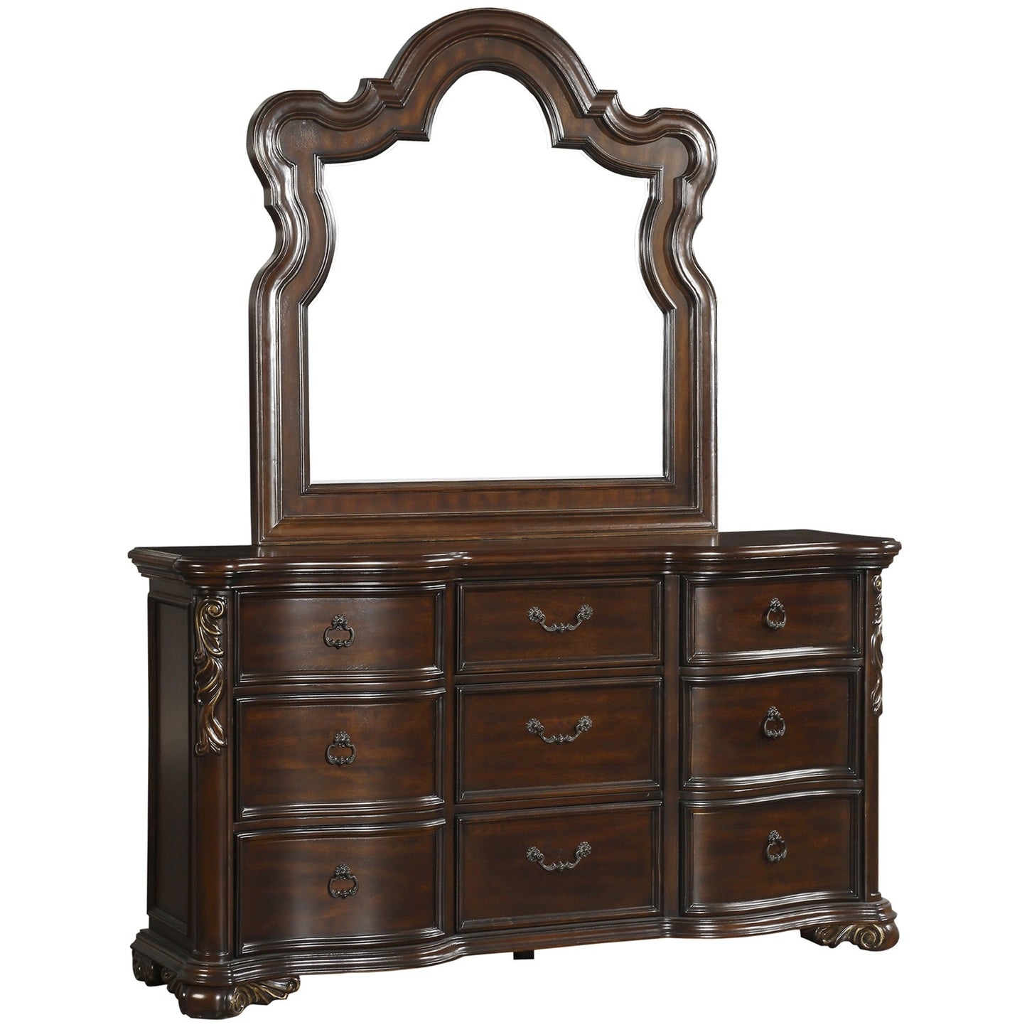 Royal Highlands Rich Cherry Dresser - 1603-5 - Luna Furniture - Dallas Store