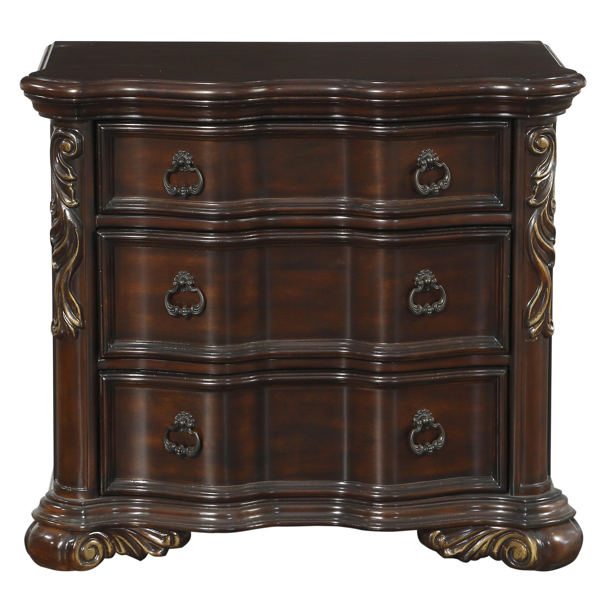 Royal Highlands Rich Cherry Night Stand - 1603-4 - Luna Furniture - Dallas Store