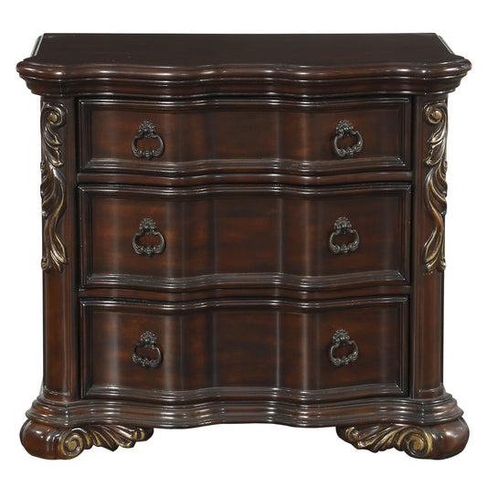 Royal Highlands Rich Cherry Night Stand - 1603-4 - Luna Furniture - Dallas Store