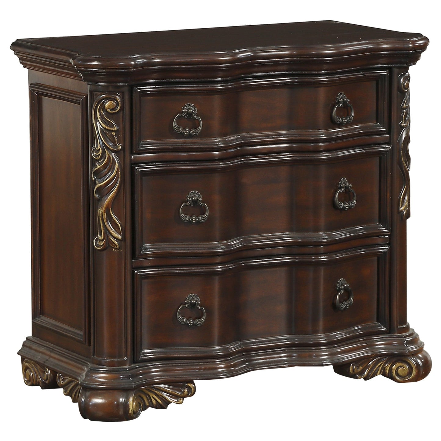 Royal Highlands Rich Cherry Night Stand - 1603-4 - Luna Furniture - Dallas Store