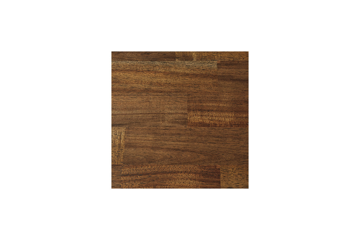 Roybeck Light Brown/Bronze Accent Cabinet - T411-40 - Luna Furniture - Dallas Store