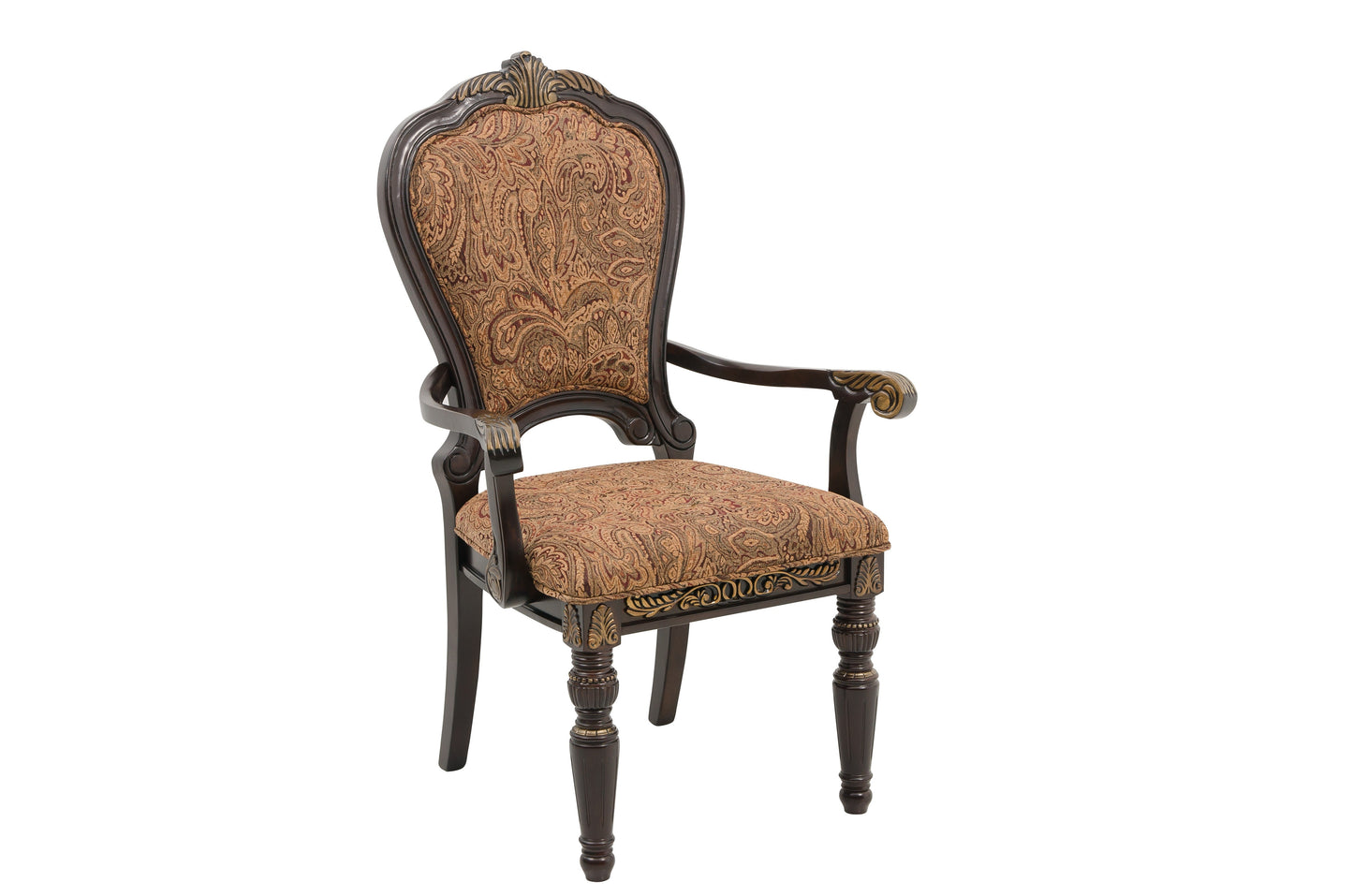 Russian Hill Warm Cherry Extendable Dining Set - SET | 1808-112 | 1808-112B | 1808A | 1808S(2) - Luna Furniture - Dallas Store