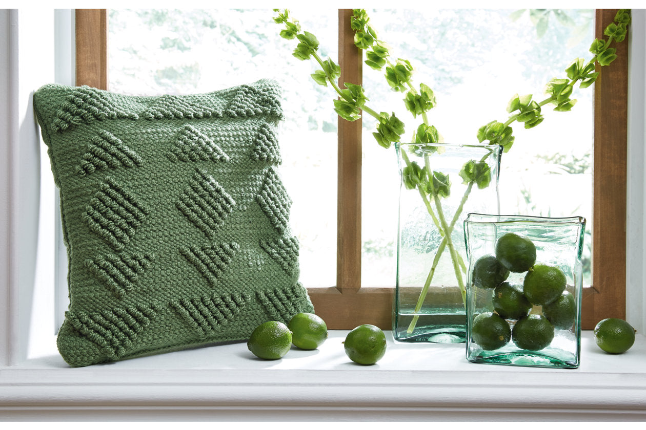 Rustingmere Green Pillow, Set of 4 - A1001013 - Luna Furniture - Dallas Store