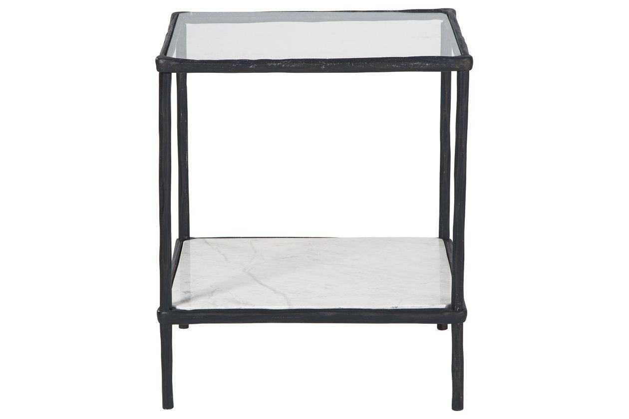 Ryandale Antique Black Accent Table - A4000462 - Luna Furniture - Dallas Store