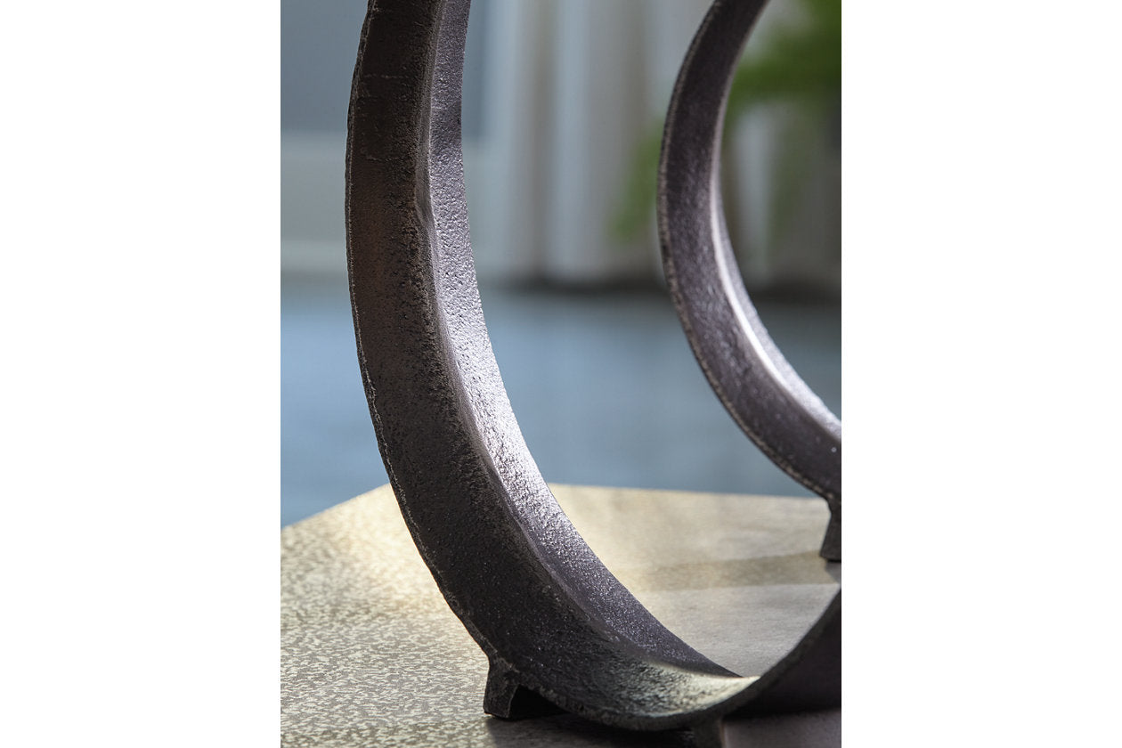 Ryandale Antique Black Sculpture - A2000498S - Luna Furniture - Dallas Store