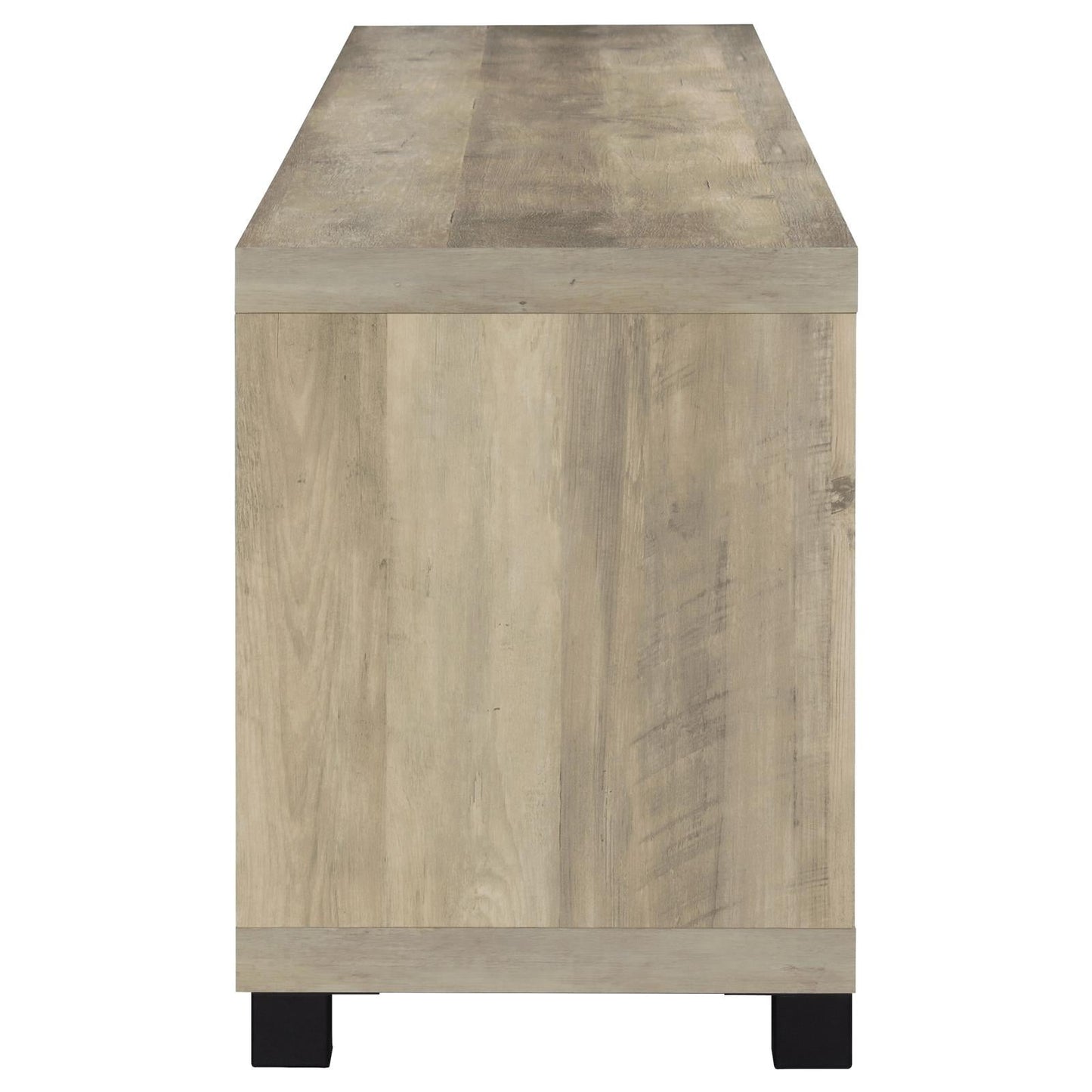 Sachin Rectangular TV Console with Glass Doors - 736283 - Luna Furniture - Dallas Store