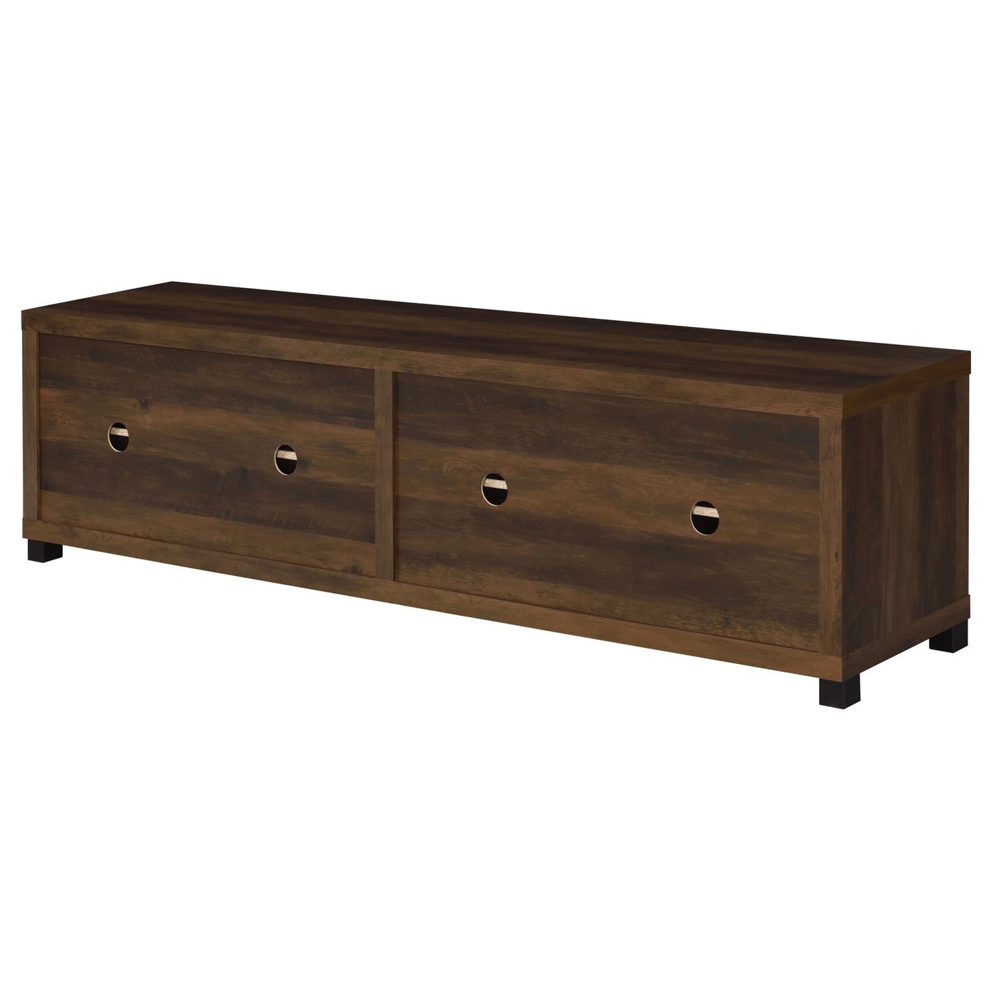 Sachin Rectangular TV Console with Glass Doors - 736293 - Luna Furniture - Dallas Store