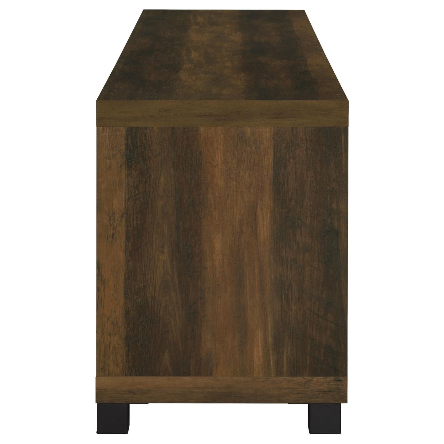 Sachin Rectangular TV Console with Glass Doors - 736293 - Luna Furniture - Dallas Store