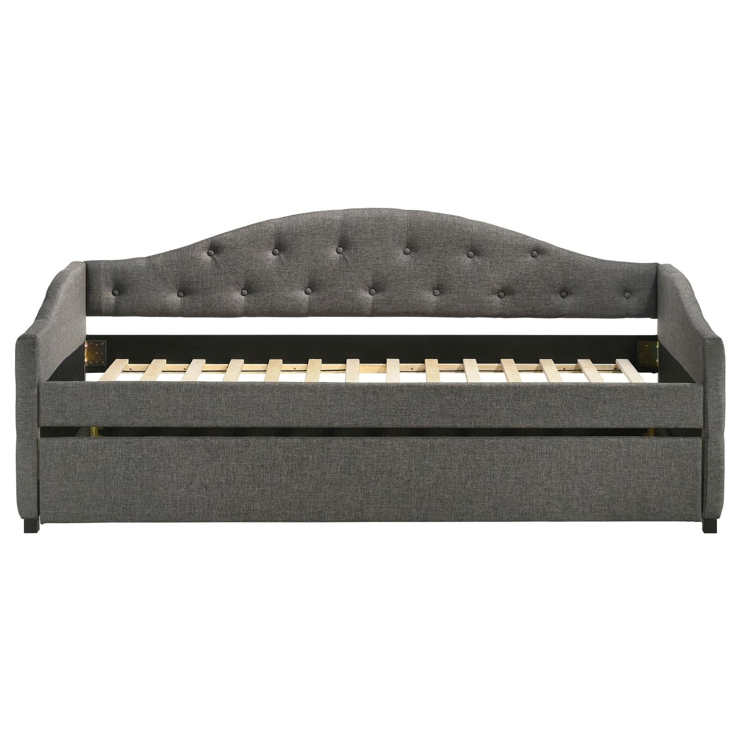 Sadie Upholstered Twin Daybed with Trundle - 300638 - Luna Furniture - Dallas Store