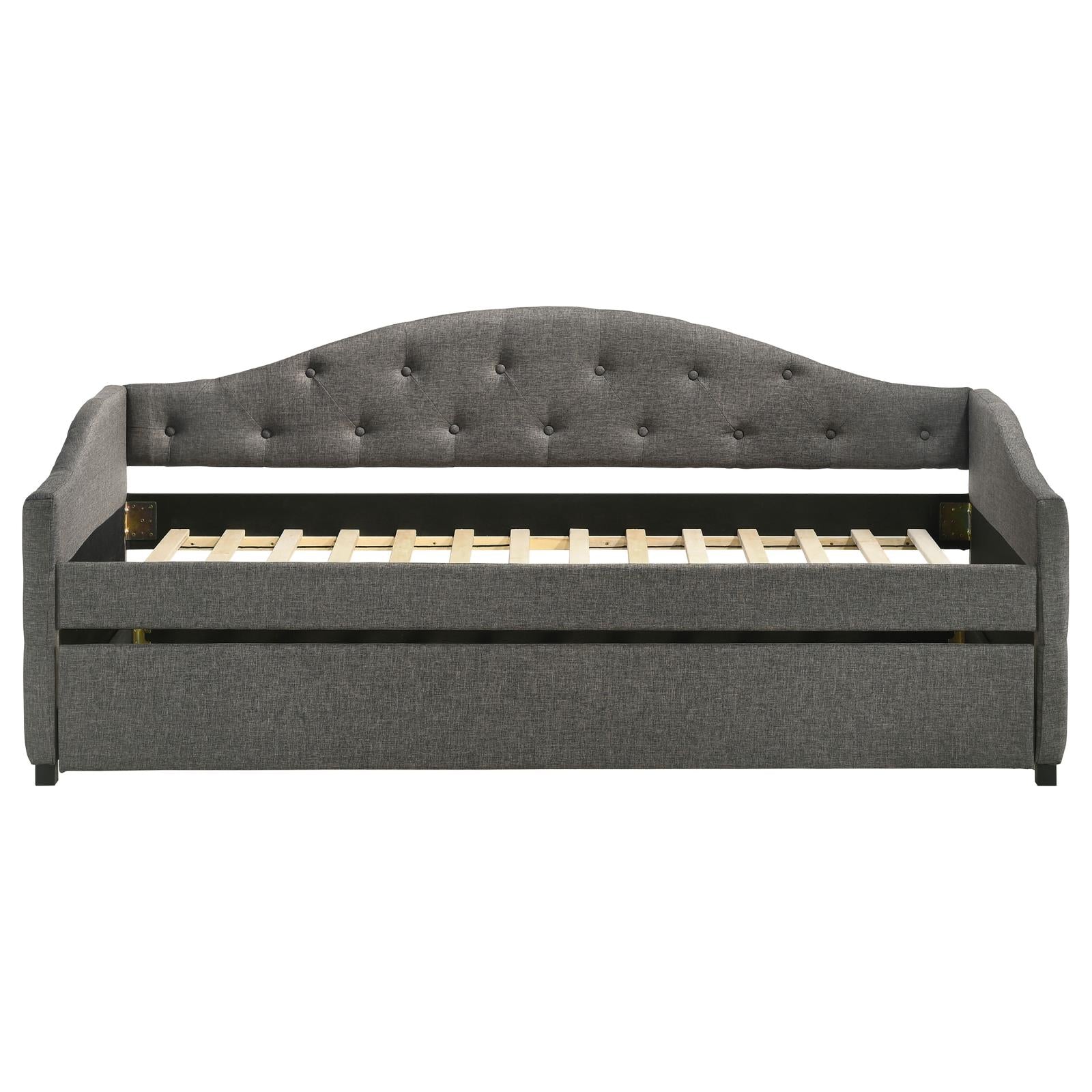 Sadie Upholstered Twin Daybed with Trundle - 300638 - Luna Furniture - Dallas Store