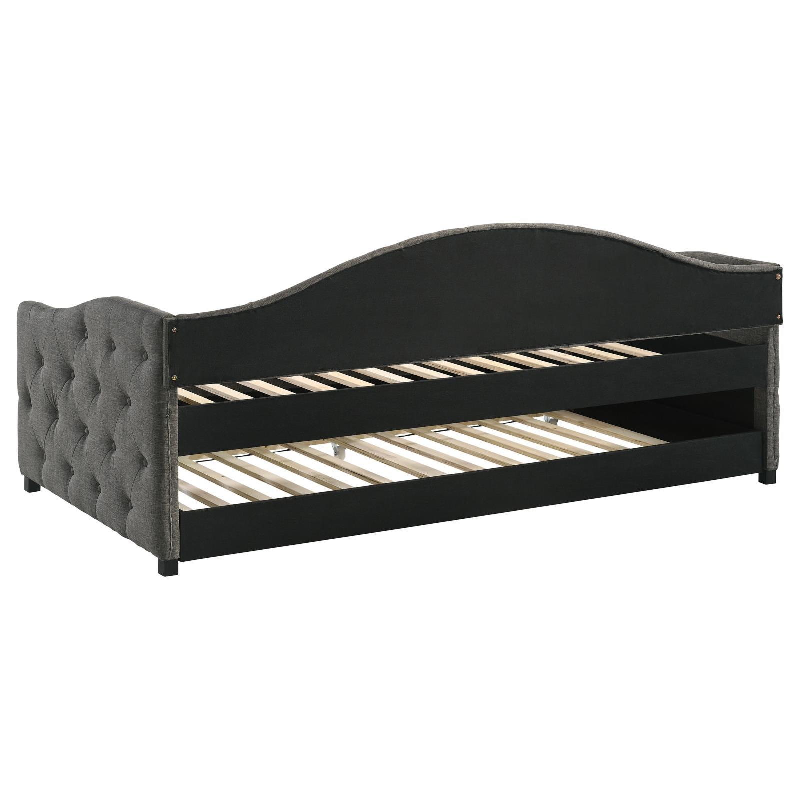 Sadie Upholstered Twin Daybed with Trundle - 300638 - Luna Furniture - Dallas Store