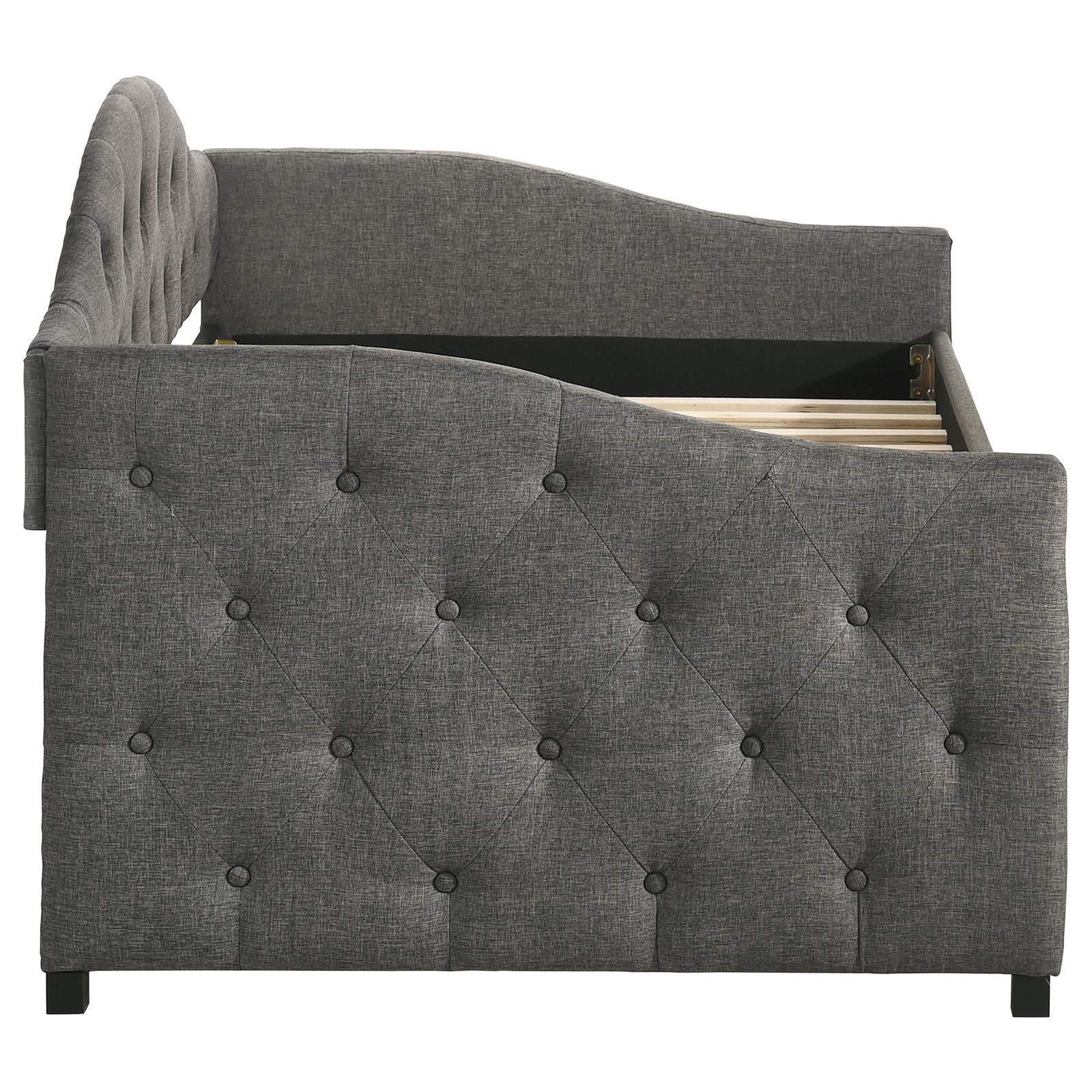 Sadie Upholstered Twin Daybed with Trundle - 300638 - Luna Furniture - Dallas Store