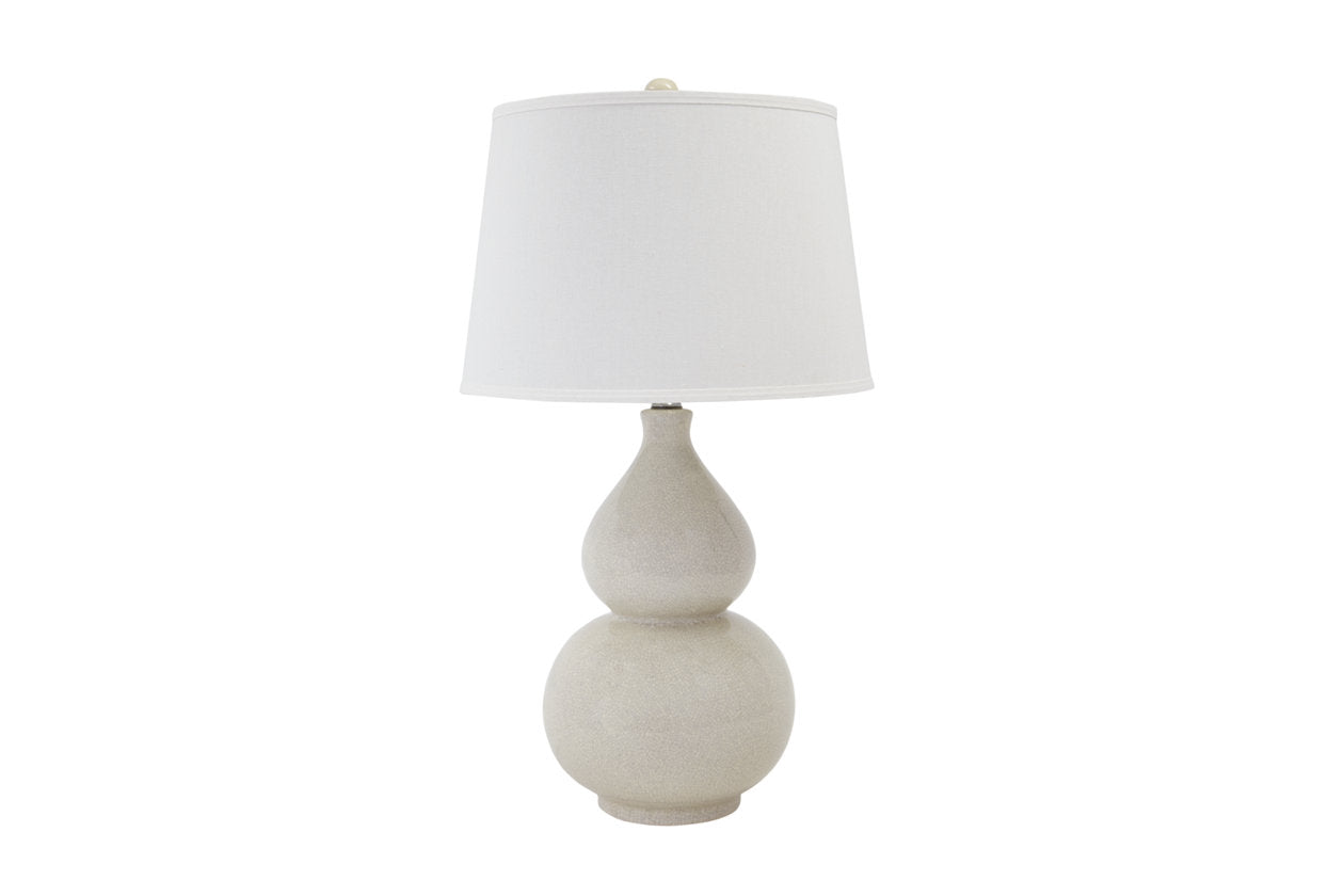 Saffi Cream Table Lamp - L100074 - Luna Furniture - Dallas Store