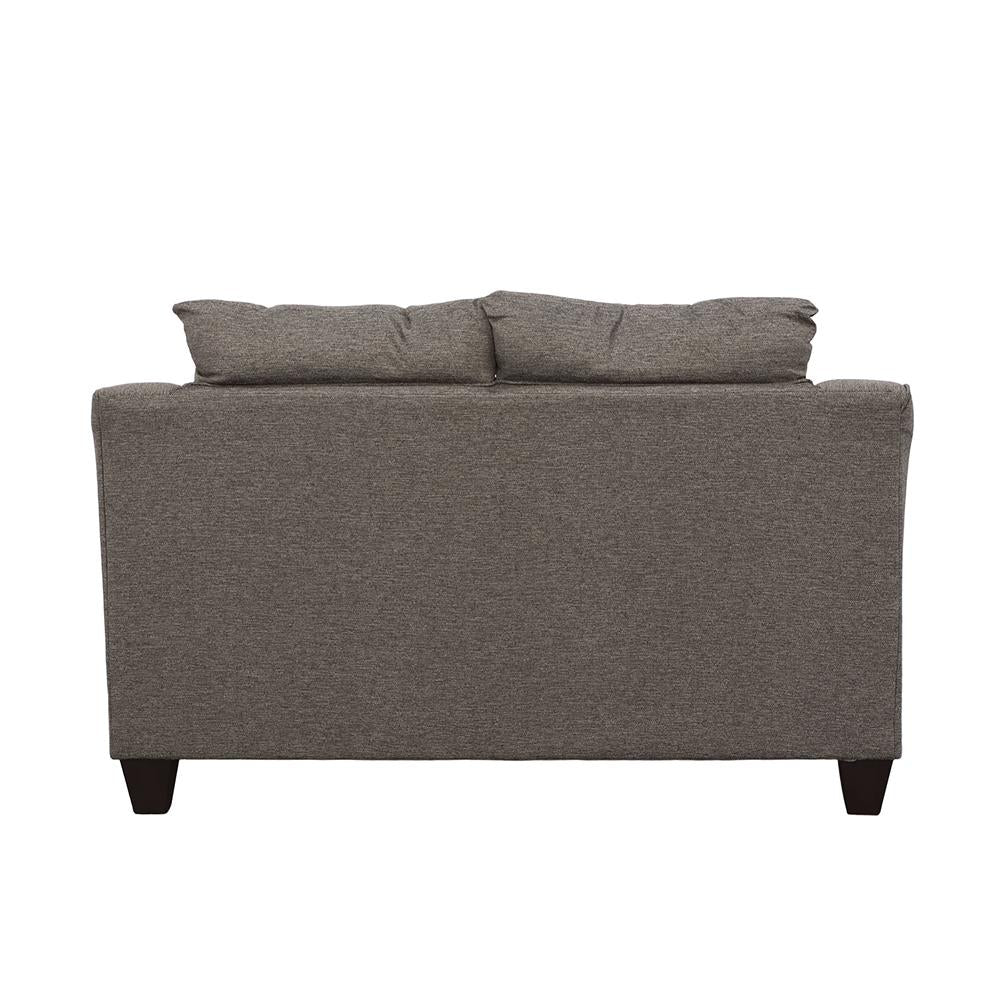 Salizar Flared Arm Loveseat Gray - 506022 - Luna Furniture - Dallas Store