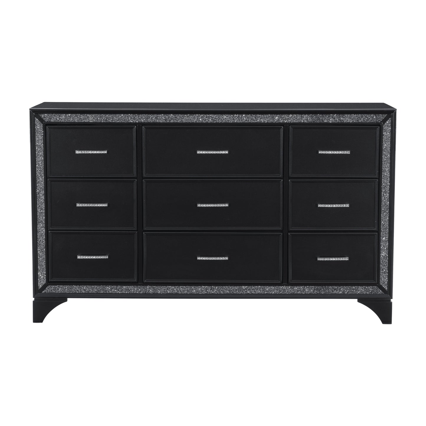 Salon Black Dresser - 1572BK-5 - Luna Furniture - Dallas Store