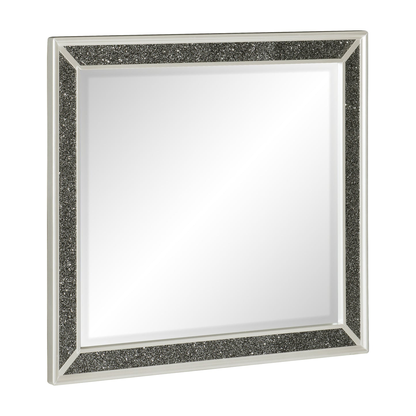 Salon White Mirror (Mirror Only) - 1572W-6 - Luna Furniture - Dallas Store