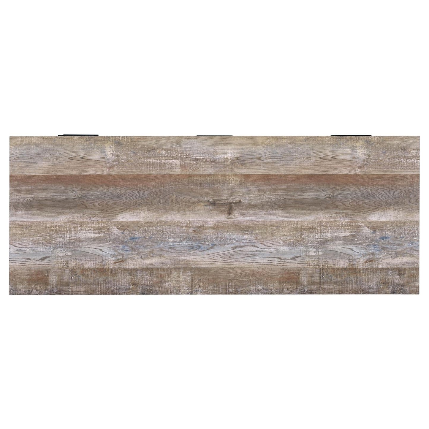 Samson Weathered Oak 4-Drawer Office Desk - 801950 - Luna Furniture - Dallas Store