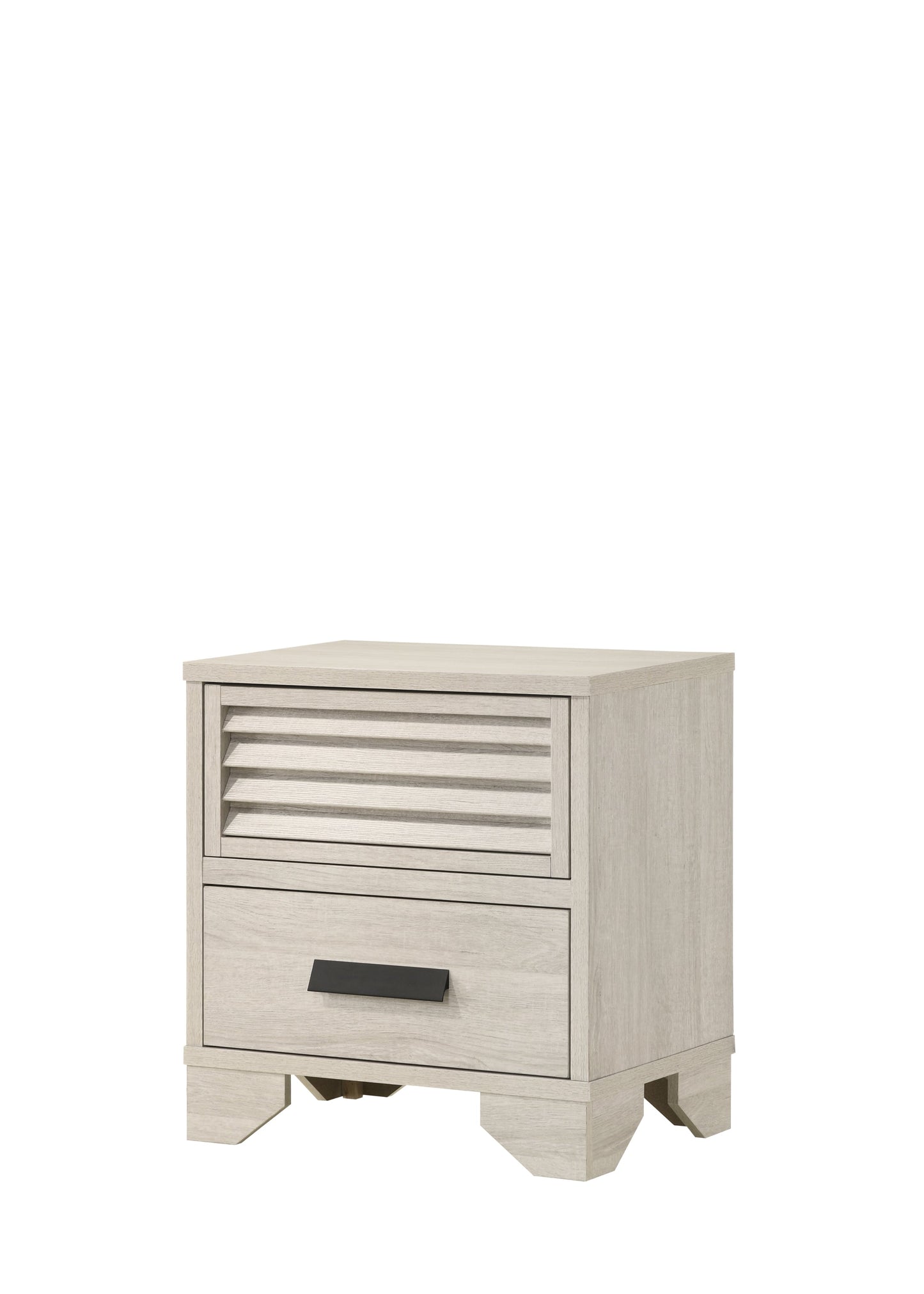Sarter White Panel Bedroom Set - SET | B4740-Q-HBFB | B4740-KQ-RAIL | B4740-2 | B4740-4 - Luna Furniture - Dallas Store