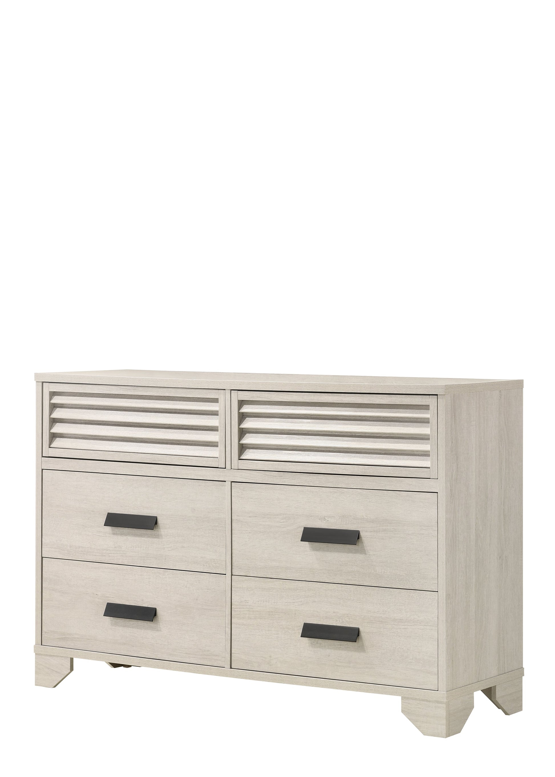 Sarter White Panel Bedroom Set - SET | B4740-Q-HBFB | B4740-KQ-RAIL | B4740-2 | B4740-4 - Luna Furniture - Dallas Store