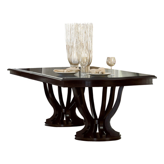 Savion Espresso Extendable Dining Table - SET | 5494-106 | 5494-106B - Luna Furniture - Dallas Store