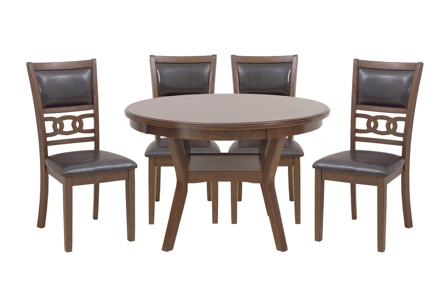 Savor Brown 5-Piece Dining Set - SH1155BRN - Luna Furniture - Dallas Store