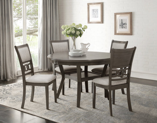 Savor Gray 5-Piece Dining Set - SH1155GRY - Luna Furniture - Dallas Store