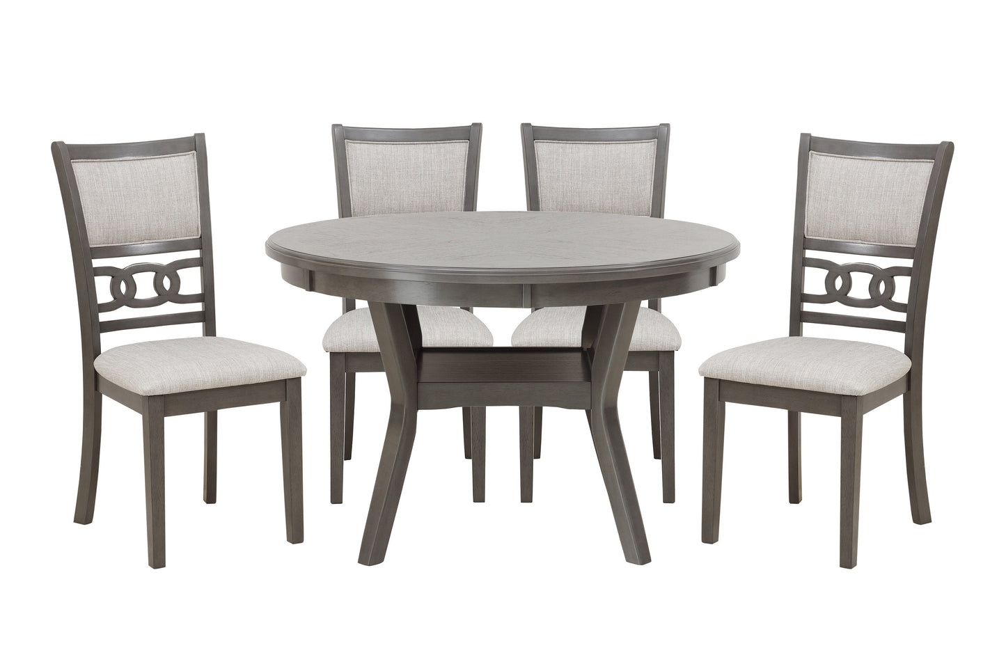 Savor Gray 5-Piece Dining Set - SH1155GRY - Luna Furniture - Dallas Store