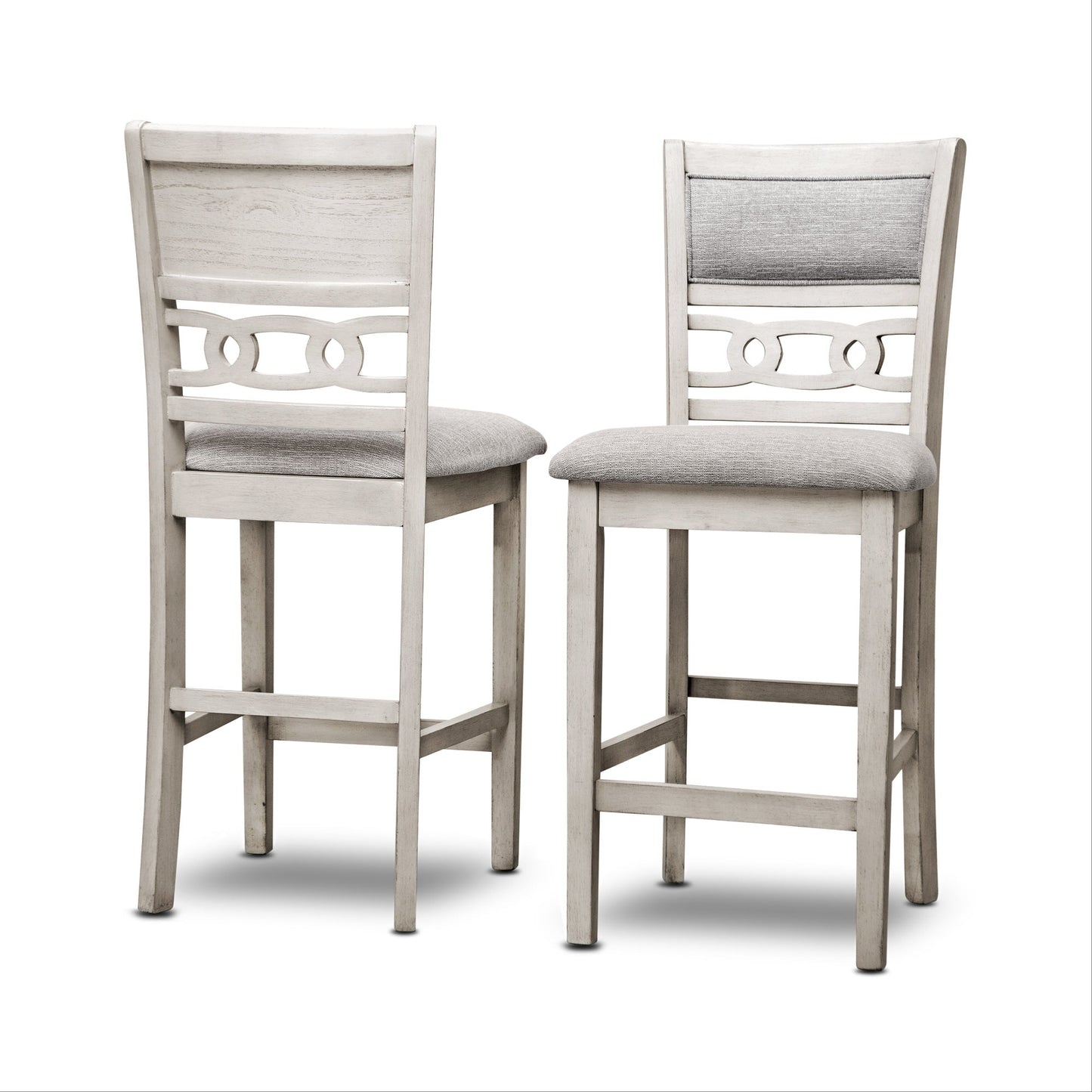 Savor White 5-Piece Counter Height Set - SH1155WHT-36 - Luna Furniture - Dallas Store