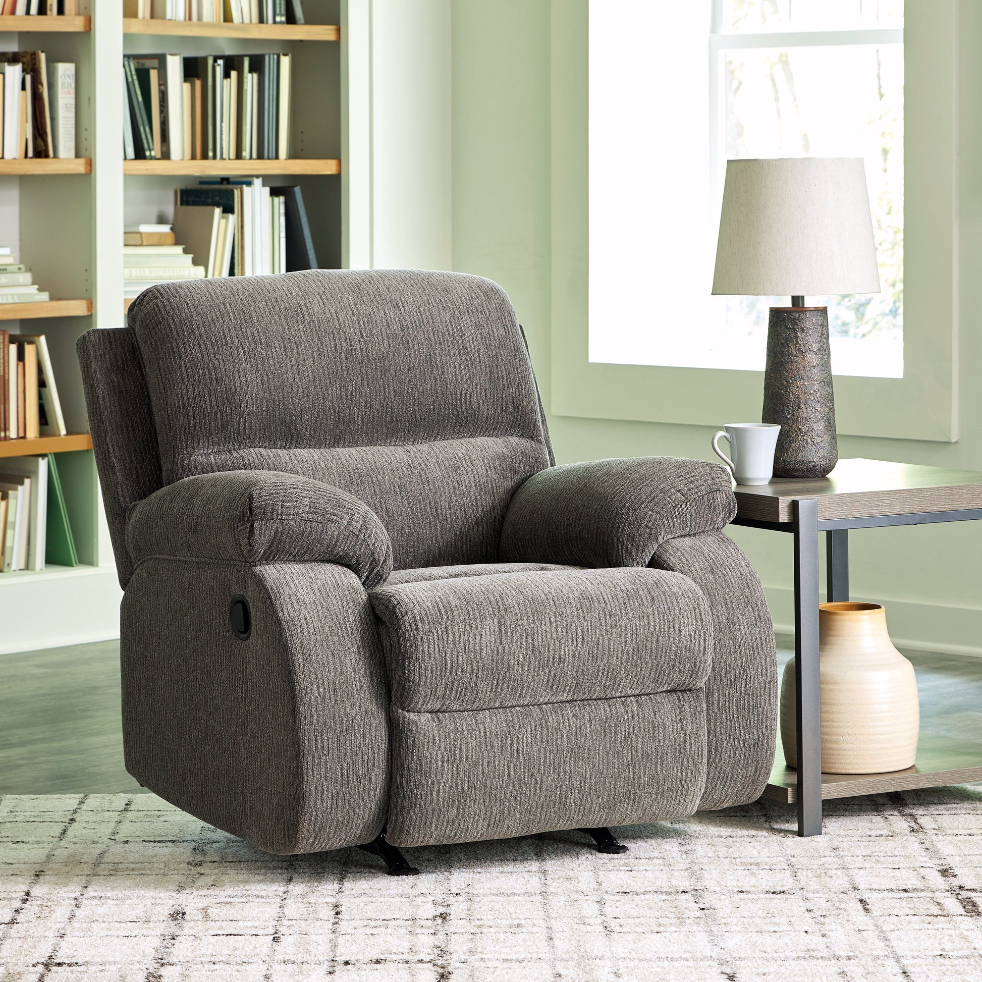 Scranto Brindle Recliner - 6650225 - Luna Furniture - Dallas Store