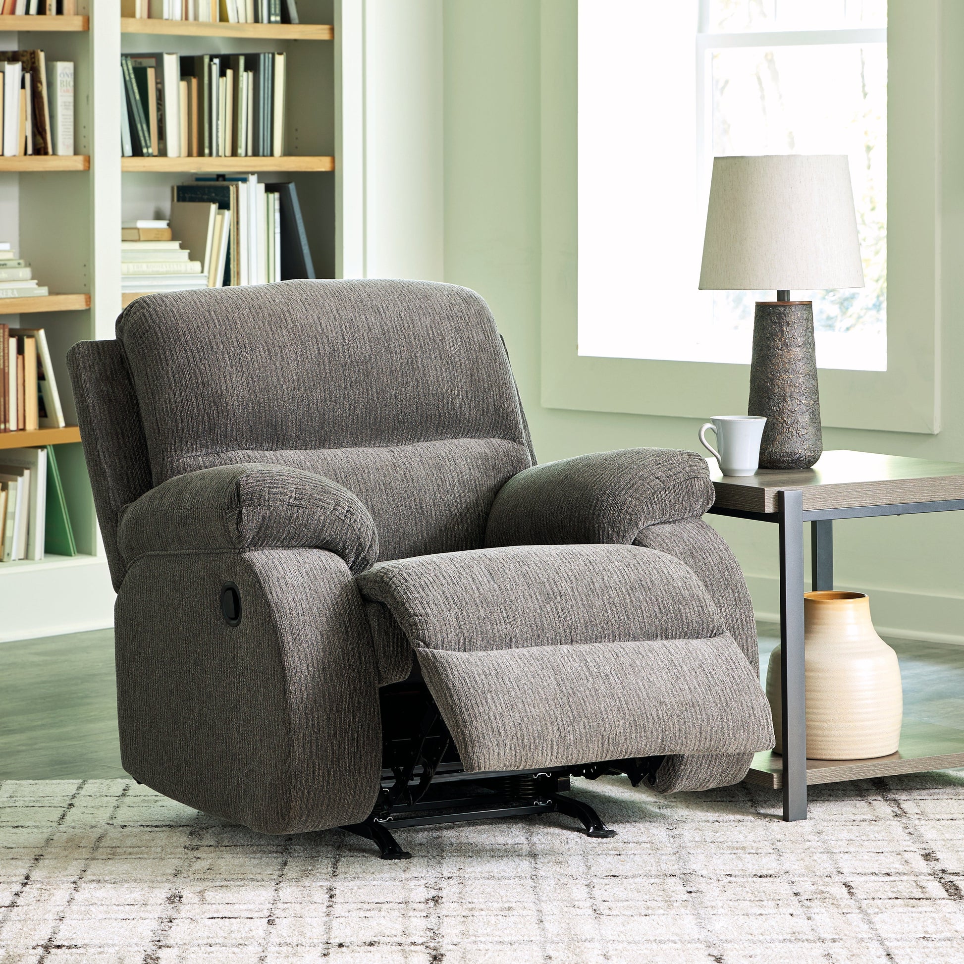 Scranto Brindle Recliner - 6650225 - Luna Furniture - Dallas Store