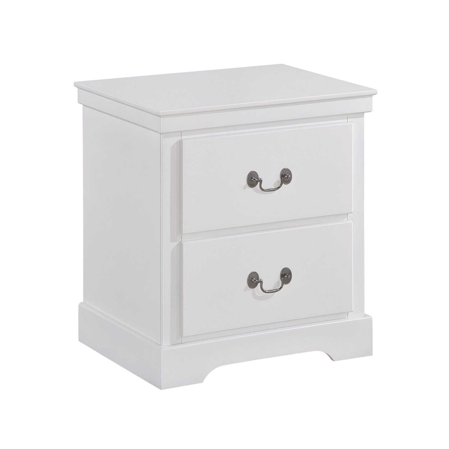 Seabright White Nightstand - 1519WH-4 - Luna Furniture - Dallas Store