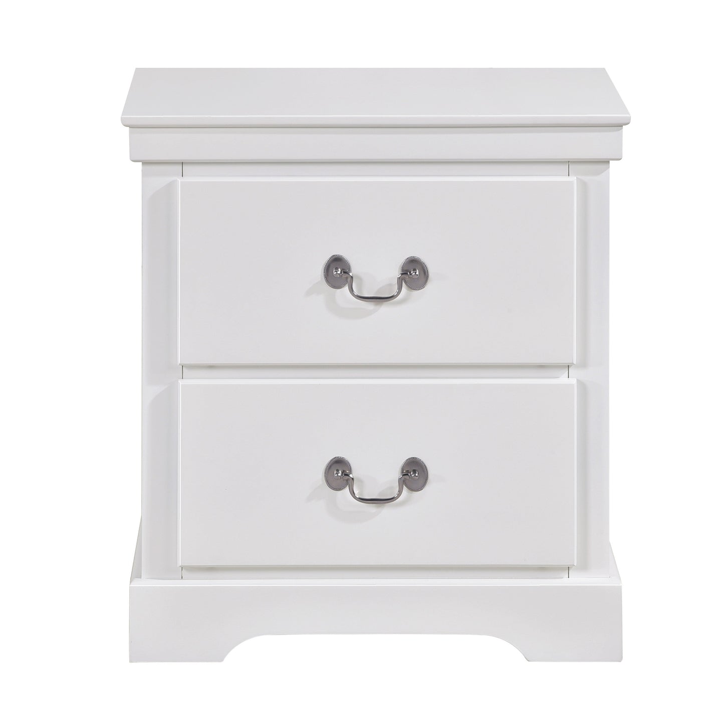 Seabright White Nightstand - 1519WH-4 - Luna Furniture - Dallas Store
