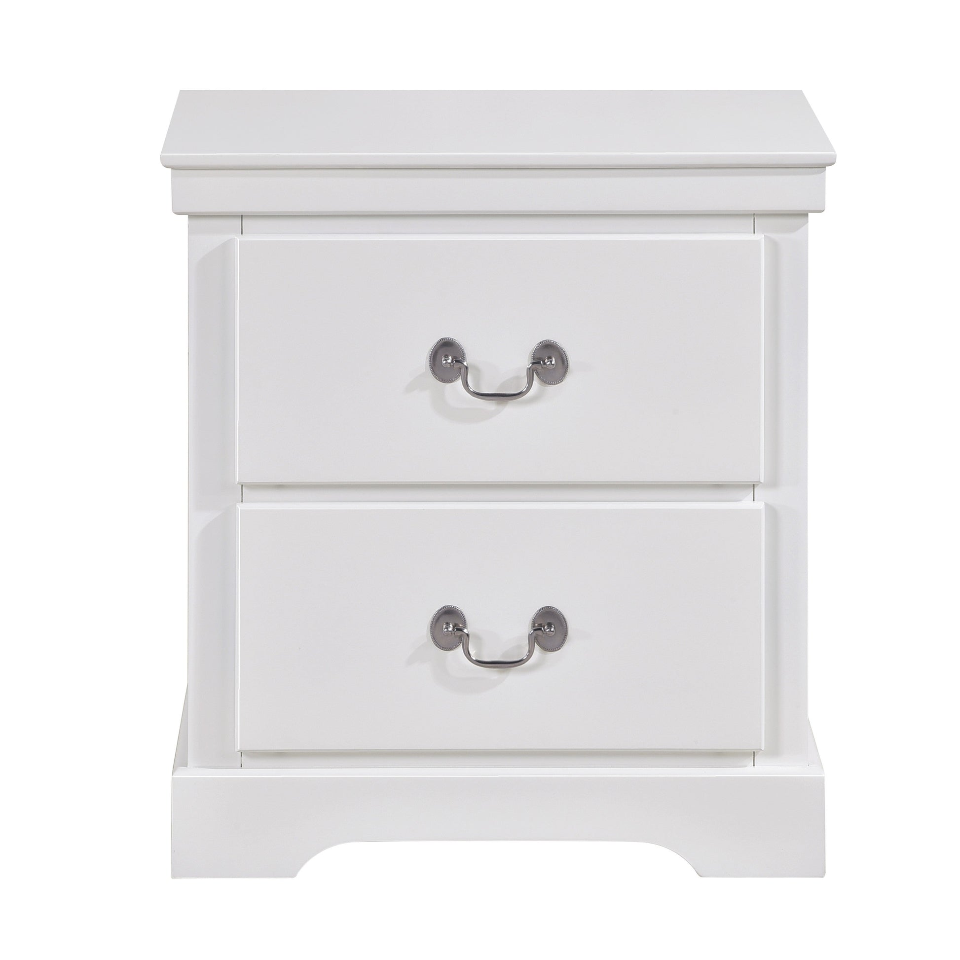 Seabright White Nightstand - 1519WH-4 - Luna Furniture - Dallas Store