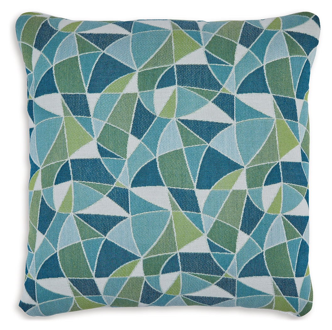 Seanow Next-Gen Nuvella Green/Turquoise/White Pillow (Set of 4) - A1900005 - Luna Furniture - Dallas Store