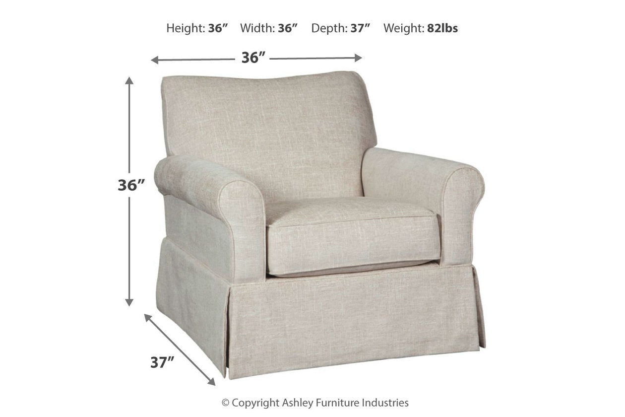 Searcy Quartz Accent Chair - A3000006 - Luna Furniture - Dallas Store